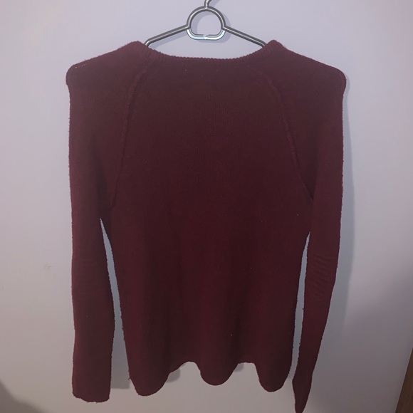 Sweet Romeo Pullover Sweater Maroon Size Small - Picture 2 of 4